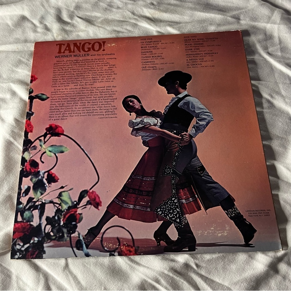 Tango Vinyl Record - Picture 2 of 4